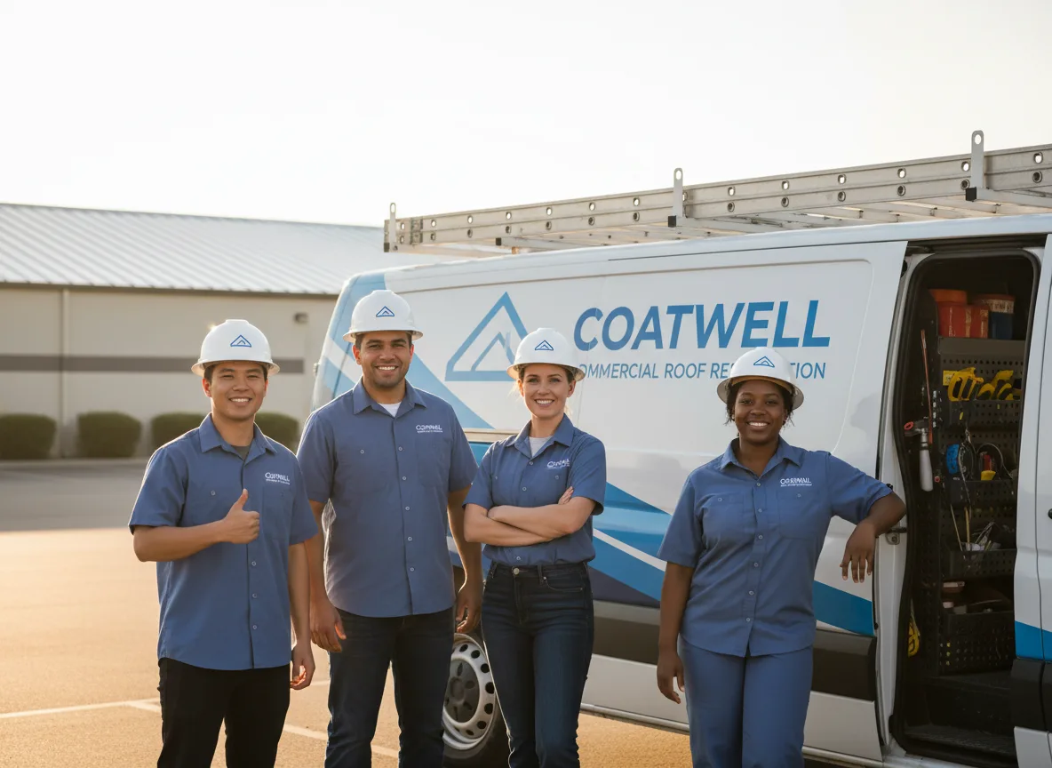 Commercial roof coating company in Adrian, OR